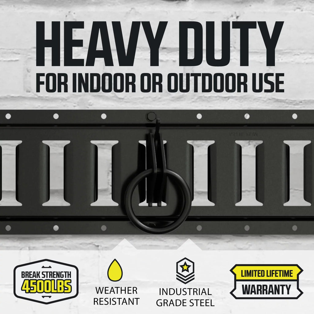 System Tie-Down Track Ring Cargo in Fittings, TieDown Down to Pickup" ETrack Steel, Spring Enclosed/Flatbed E Tie Loads Anchors w/ Truck, Trailer, Rails "20 O E-Track Van,