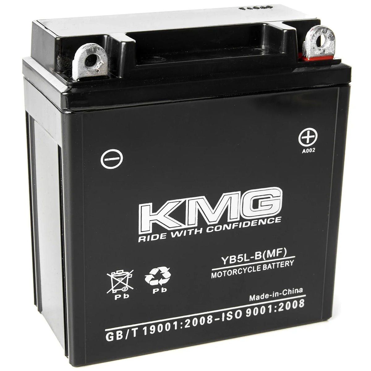 Motorcycle Watercraft Performance Battery KMG 5AH OEM Maintenance Powersport 12V High Scooter SMF YB5L-B ATV Replacement Sealed Free Snowmobile