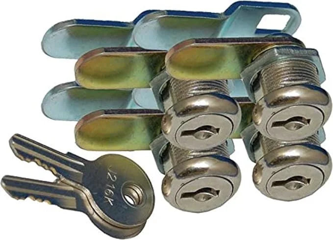Prime 5/8" 1011.1160 18-3310 Products of Keyed Camlock- 4 Pack