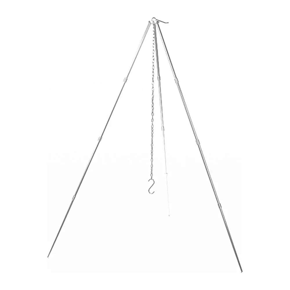 Camping - Detachable Bonfire walmeck Rack Bracket BBQ Folding Picnic Campfire Portable Aluminum Alloy Tripod for
