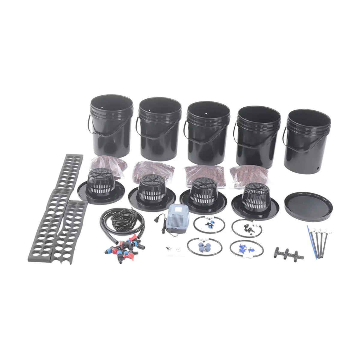 Hydroponic System Growing Hydroponics Hydroponics Gardening System Gallon Vegetables Bucket Miumaeov System for 5 Kit System Growing