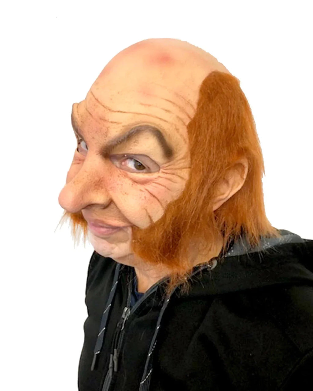 Mask Half Leprechaun Hair w/