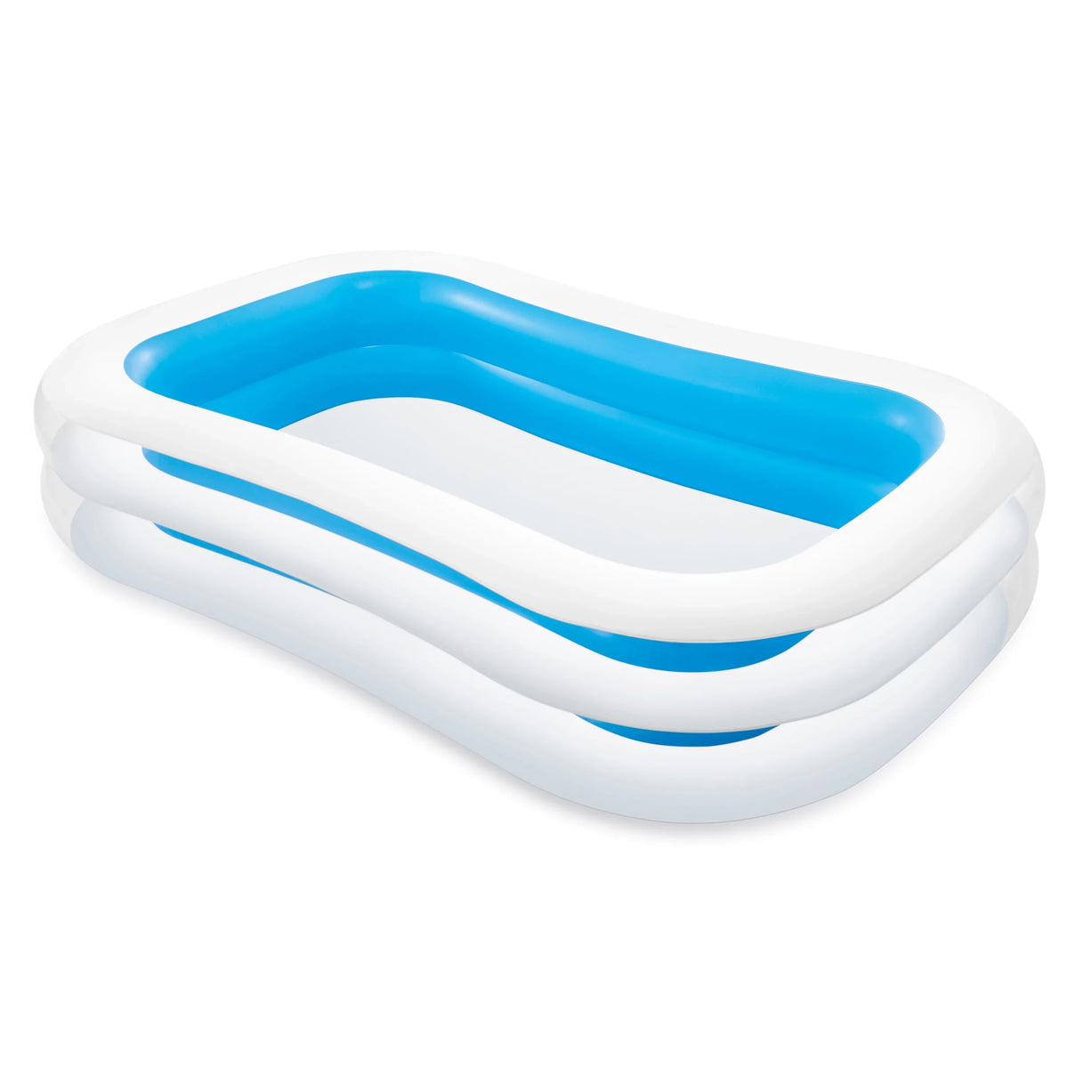 Blue with Center Play Swim Kool & x 8.5' Center, 5.75' White Intex Splash