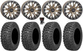 Saw Commander System Tires 32" 3 Bronze Renegade Outlander Maverick SB-4 2.0 Wheels 15" Defender Trail Can-Am (6+1)