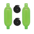 Value 3006.7587 Max Green Inflatable BoatTector Fender x 4.5" Neon 16", Extreme 2-Pack -
