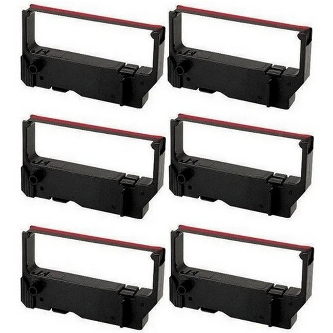 Star-Micronics Black/Red MP-200 Replacement P.O.S. for Series/MP-235/MP-242/MP-292/MP-512/SP-200 PrinterDash (30982001BR) Ribbons Series/SP-212/SP-242/SP-500/SP-2000 Compatible (6/PK) Printer
