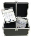 200 Aluminum Storage Black CD/DVD Sleeves Discs) Hanging (Holds Box CheckOutStore