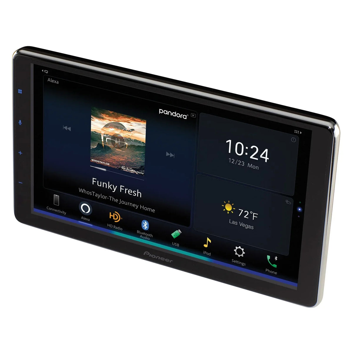 Restored Pioneer (DMH-WT76NEX) (Refurbished) Premium 9-inch Multimedia Receiver