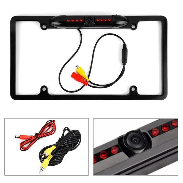 JVC Camera License Backup Frame Rearview Plate KWV950BT Black KW-V950BT for
