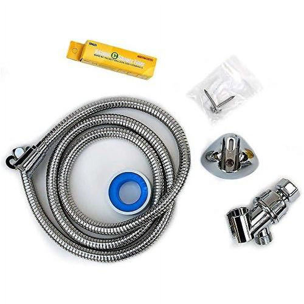 pressure chlorine shower chloramines low removes filters - 2 - with high filter - 99.9% included to head flow up of and shower by water