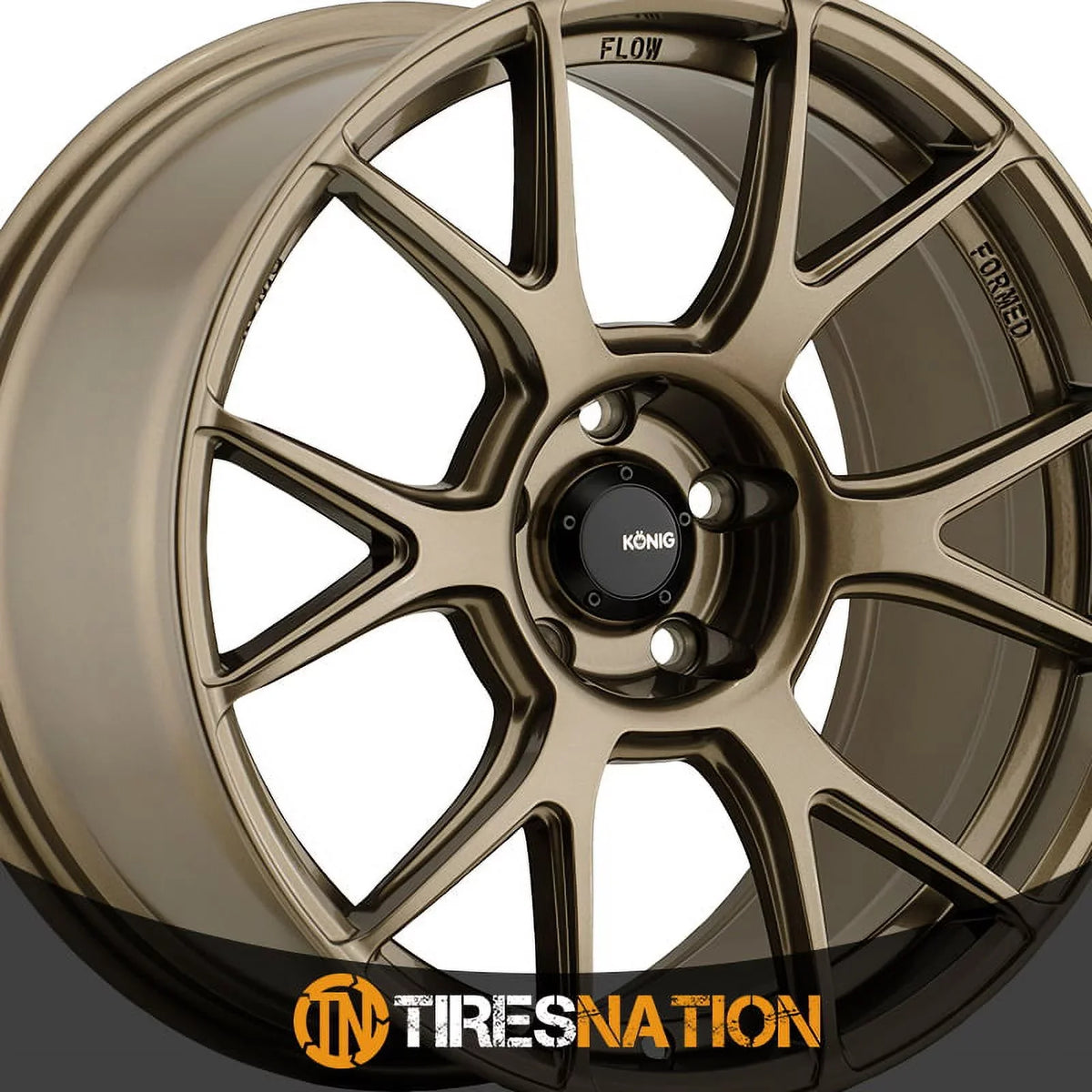 Bronze Ampliform 56BZ Gloss Konig Wheel 4x100 (45mm) 17x8