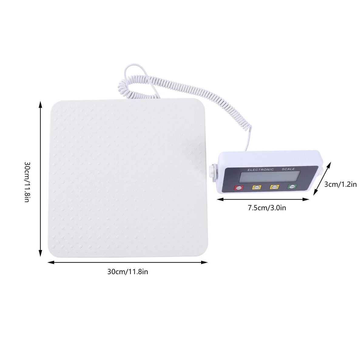 Digital Duty Medical ZhdnBhnos Weight Large Scale Heavy Display Body Physician Platform Scale High-precision 660lbs Electronic Wrestling Scale Scale