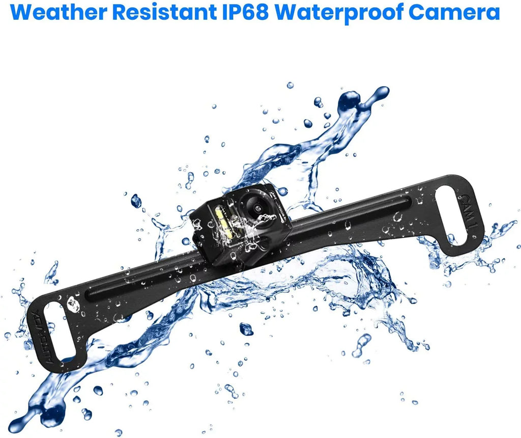 Vision for No Wiring, Waterproof Interference, T1400 68 Camera Car/Trucks, OEM Upgrade Back No Camera Night AUTO-VOX Super Look Backup Up Wireless IP