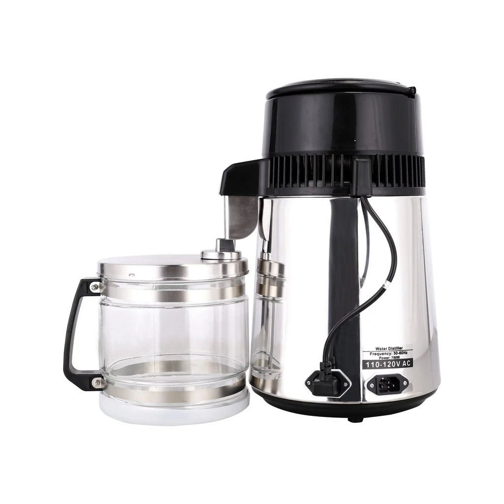 Glass Home Bottle 4L Machine Stainless Water Steel Purifier Distiller
