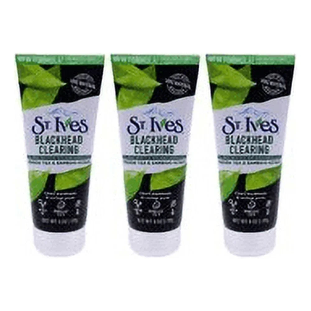 '- oz 3 Clearing Scrub Blackhead - Scrub, Ives Pack St. Green of 6 Tea
