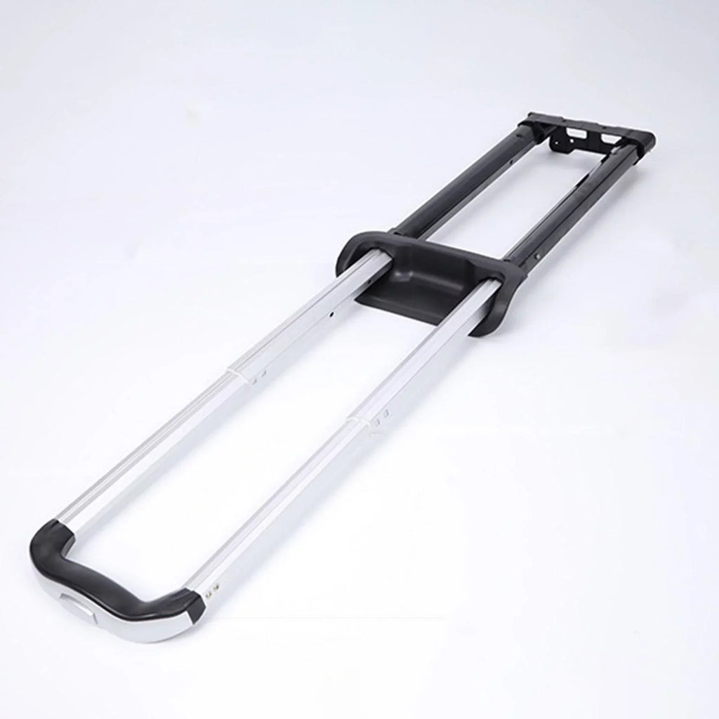 Cart Suitcase Sections Telescoping Luggage for Black Pull Trolley Bucket Handle, Three Rod, , Parts adjustable Ice Speaker Case Replacement
