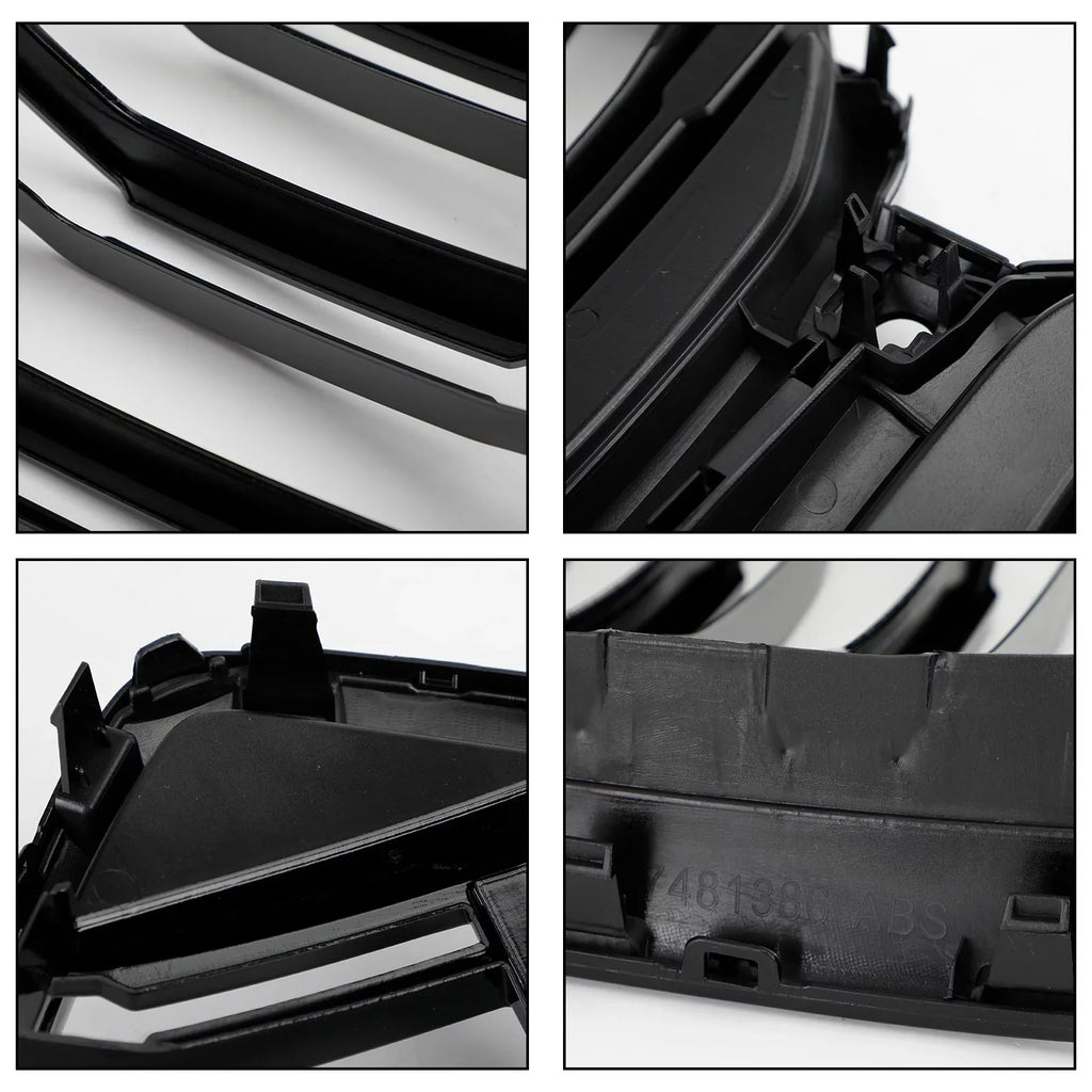 BMW Front Grille Hole Black Bumper X6 Grill Fit M50i for W/Camera G06 2020-2022