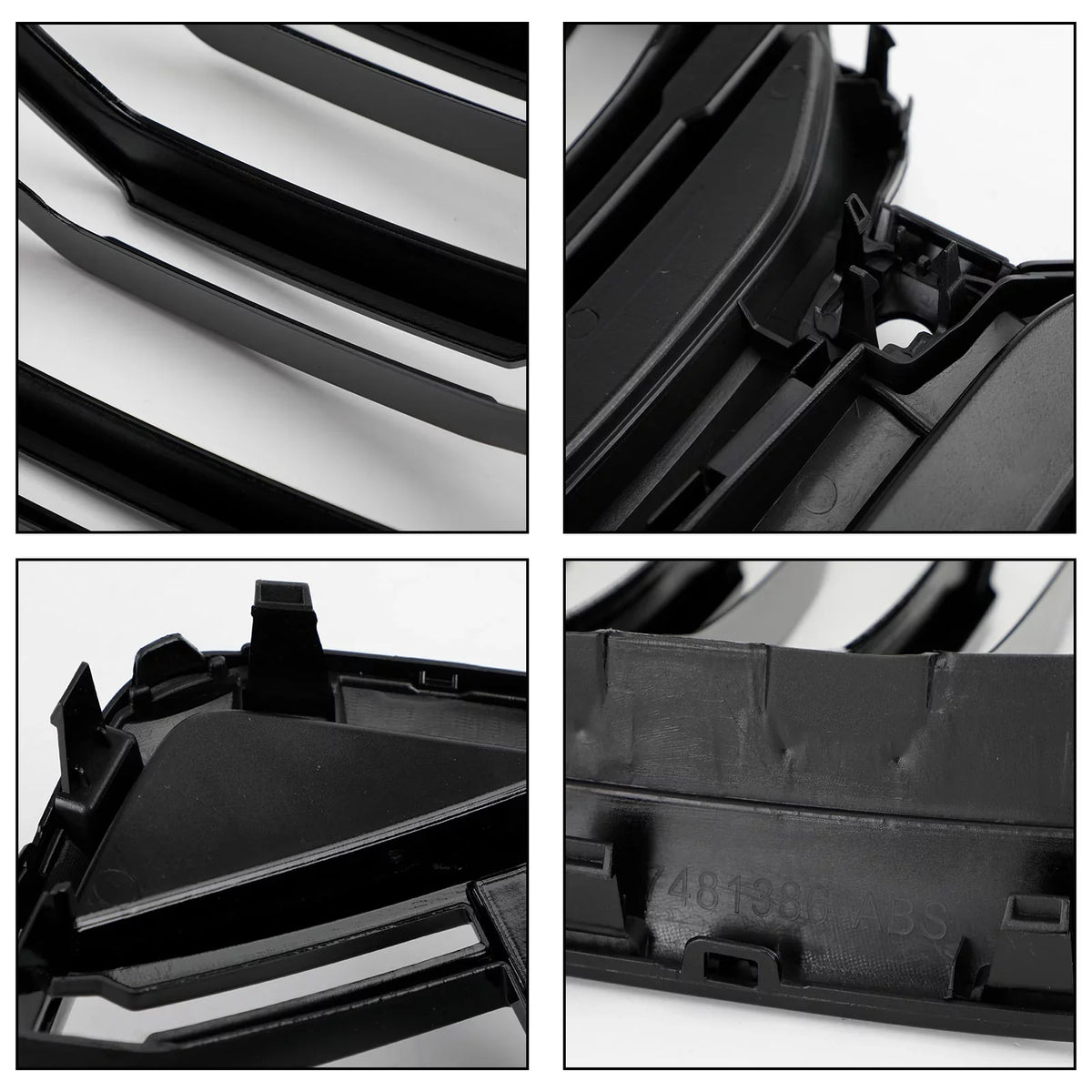 BMW Front Grille Hole Black Bumper X6 Grill Fit M50i for W/Camera G06 2020-2022