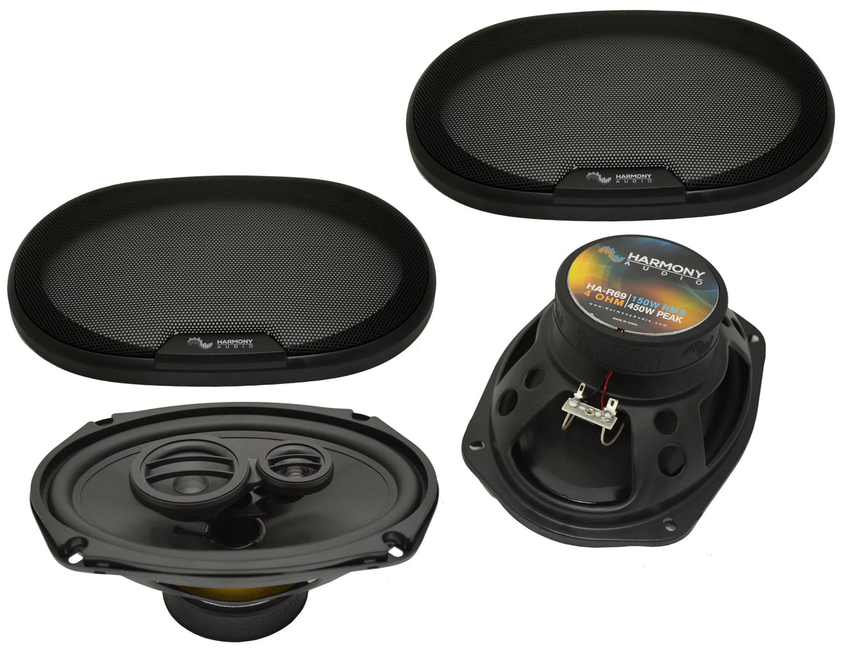 Chrysler Harmony 1999-2004 Fits Rear Replacement Deck New Speakers 300M HA-R69