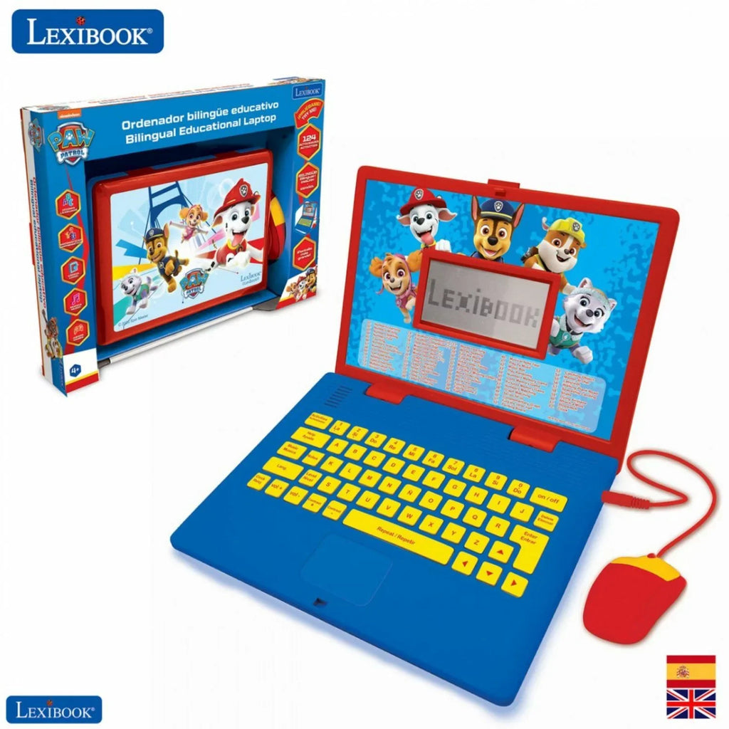 Lexibook Educational and Bilingual Paw Patrol Laptop Spanish/English