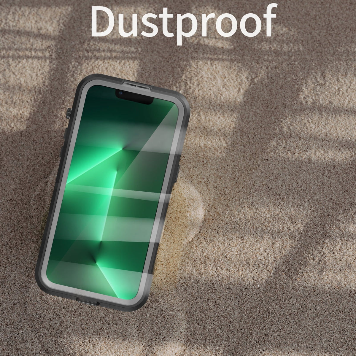 '- Military 6H for iPhone Pro Protector for Built-in 14 with 6.1" Pro [Real Underwater][14FT Case MagSafe] Screen iPhone 360][IP68 Dropproof][Dustproof][Compatible 14 Waterproof, Black
