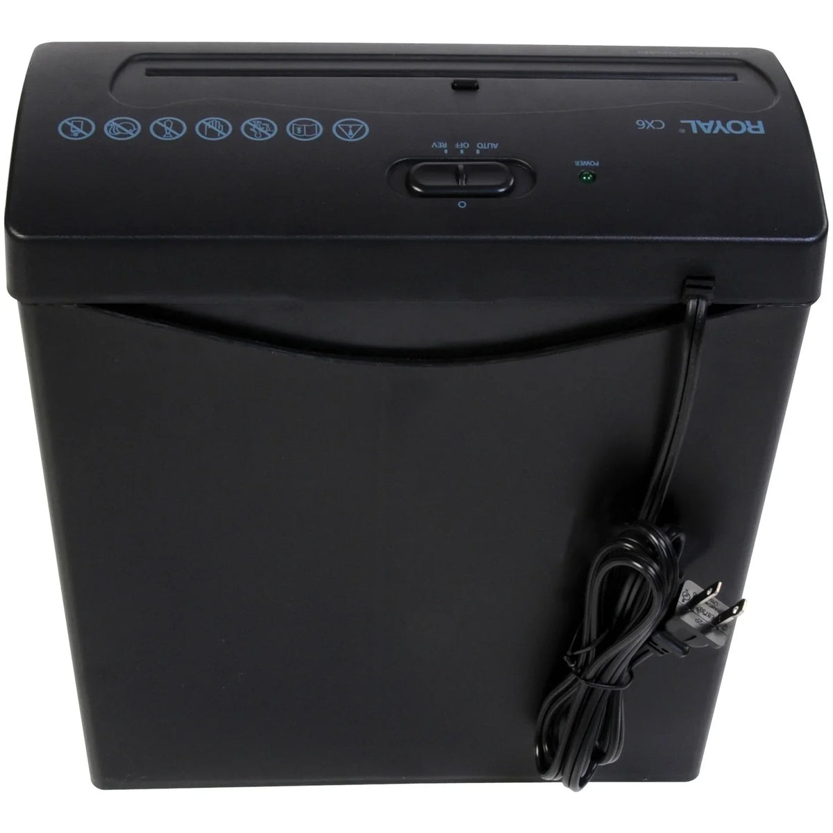 CX6 Royal Shredder 6-Sheet Paper Crosscut