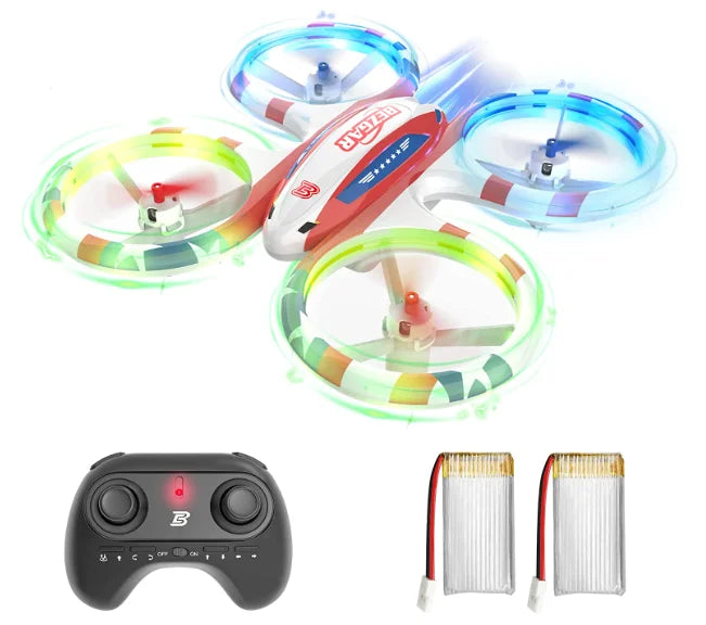 RC for for Kids, Stunt White Drone, Drone HQ051 Drones Refurbished Drone up Drone Indoor Glow Bezgar Mini Stunt Kids 2.4GHz Boys,
