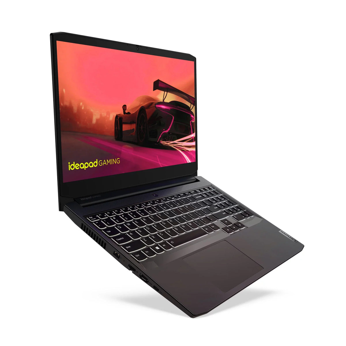 Windows 1TB Ryzen RAM, SSD, AMD 256GB Lenovo 82K20001US 5 8GB FHD Black, Laptop, Home, 5600H, & IdeaPad 15.6" 10 HD Gaming