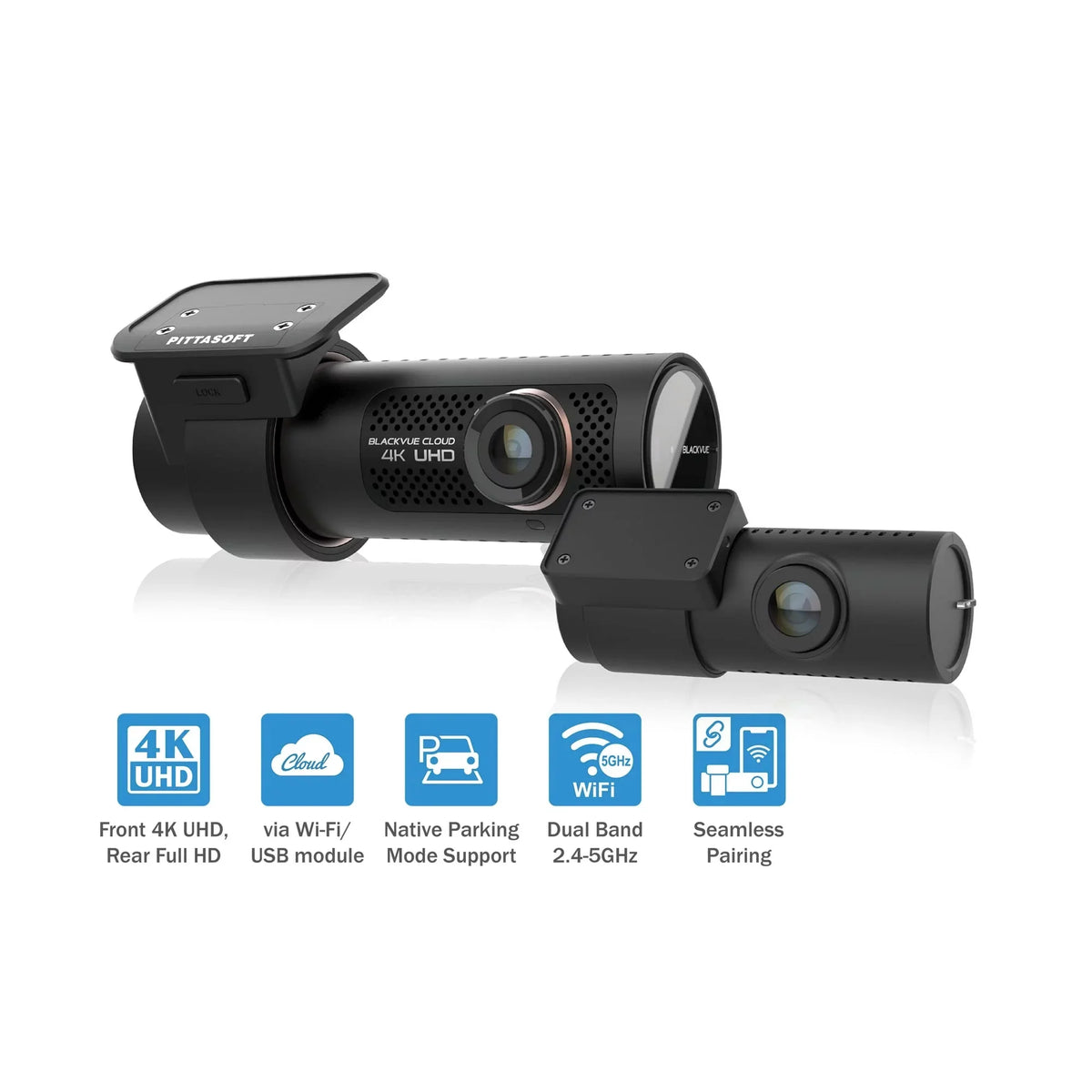 Restored microSD lb 64GB with DR900X-2CH Card Dashcam (Refurbished) Cloud Plus 1.5 BlackVue