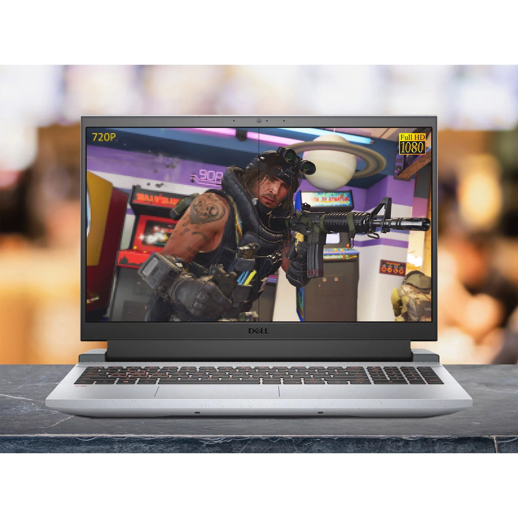 3050 FHD 15.6" Dell 7 Notebook, 5800H, Grey, Gaming G15 120Hz PCIe GeForce SSD, NVIDIA AMD 11 Windows Home RAM, Ryzen Phantom 8GB RTX 512GB Ti,
