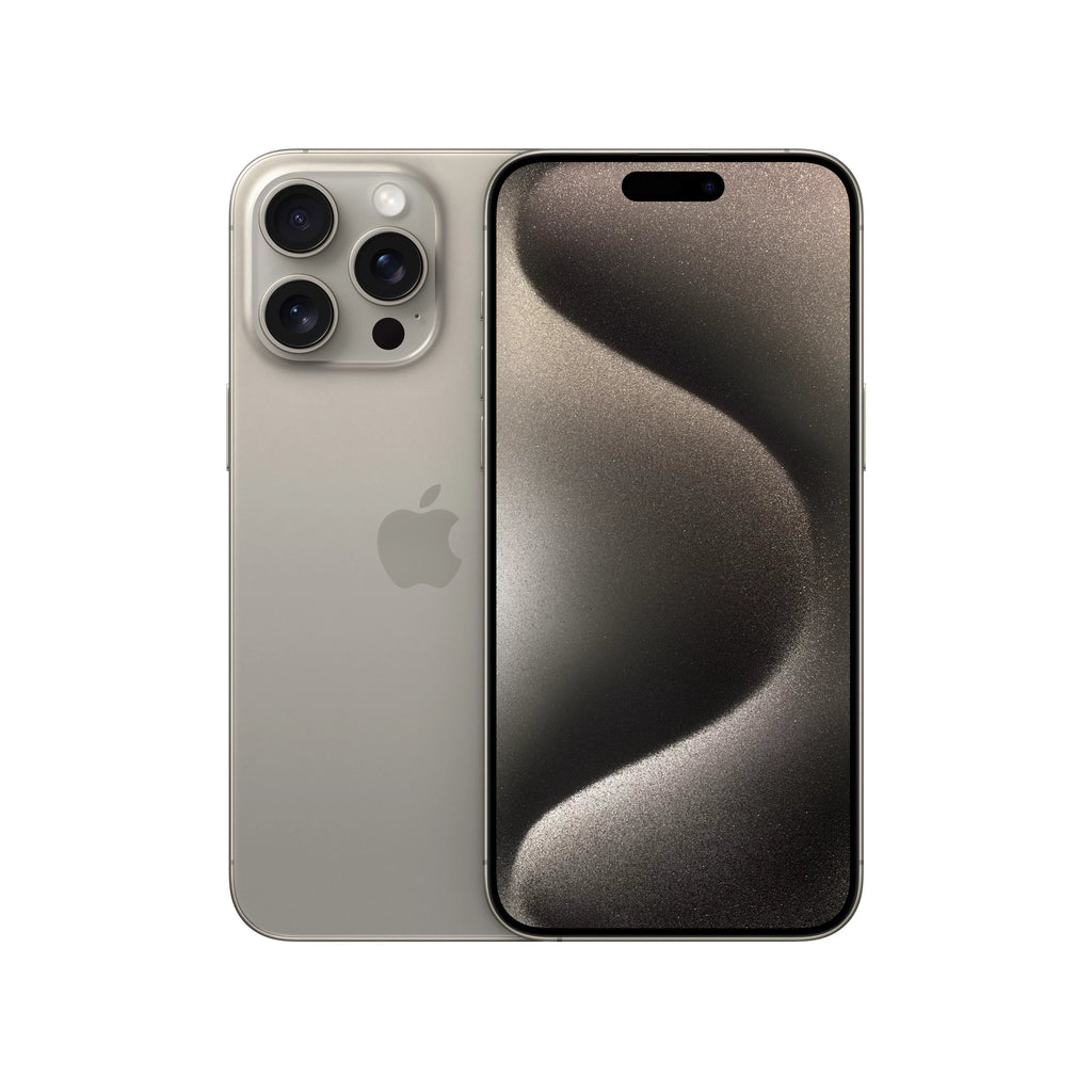 256GB, Straight Apple Max, Natural Smartphone 15 Prepaid - iPhone Talk Pro