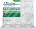 Pleated (2-Pack) Filters HVAC Furnace Air 25x32x1 AC MERV Filterbuy 13