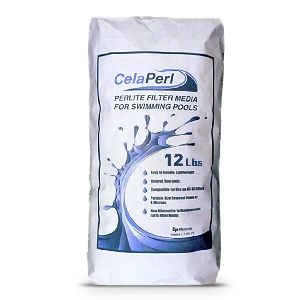 – CelaPerl Perlite Diatomaceous – - Pool & 12 Alternative 24 Earth Pool Filter Swimming Spa Pounds = Aid Pounds DE Filtration