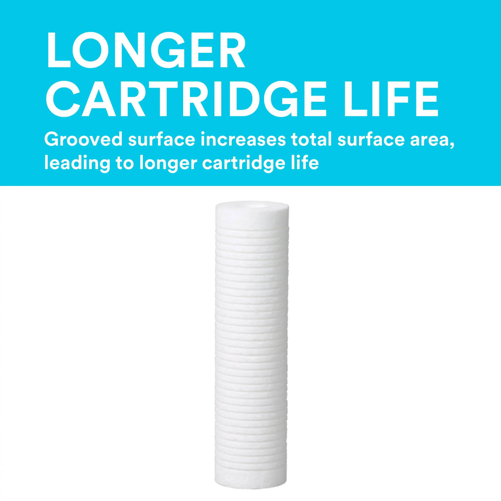 Use Water Aqua-Pure AP802 Capacity Replacement Cartridge, with AP810-2 Filter House 3M Whole Large Systems Drop-in