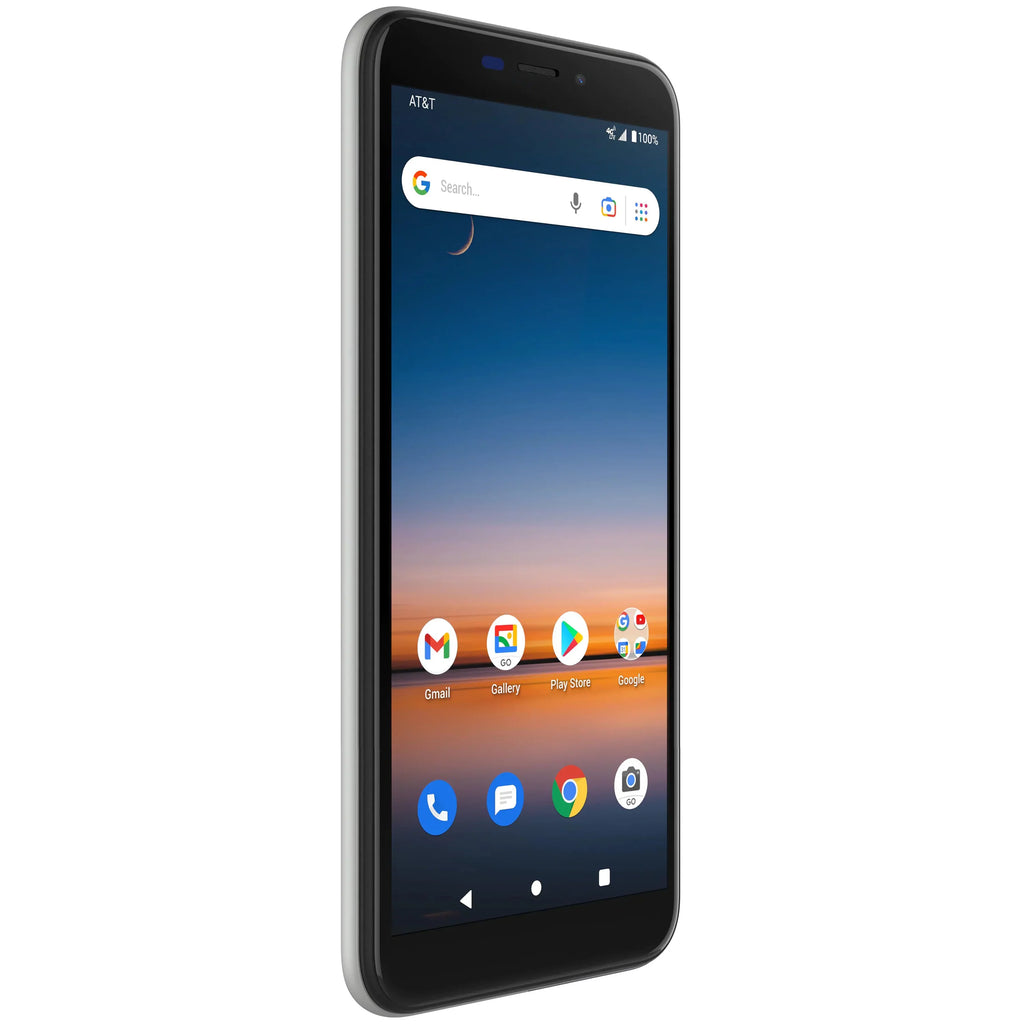 Prepaid - 2 32GB, AT&T Satin Silver Calypso Smartphone