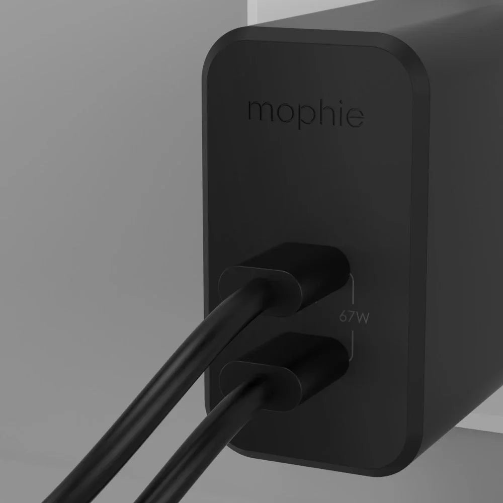 More Galaxy USB Charger - Pro, 67W, Foldable Pixel, Charger iPhone 3-Port GaN Pro/Air, Black S22/S21, Wall mophie Spectre, iPad 14/13/12 Pro, C HP MacBook and Compact for Fast Note20/10+,