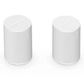 Speakers Era Wireless Tuning (White) & Voice-Controlled Trueplay - Acoustic Control Sonos Bluetooth, 100 Smart Pair Built-In Technology, with Voice