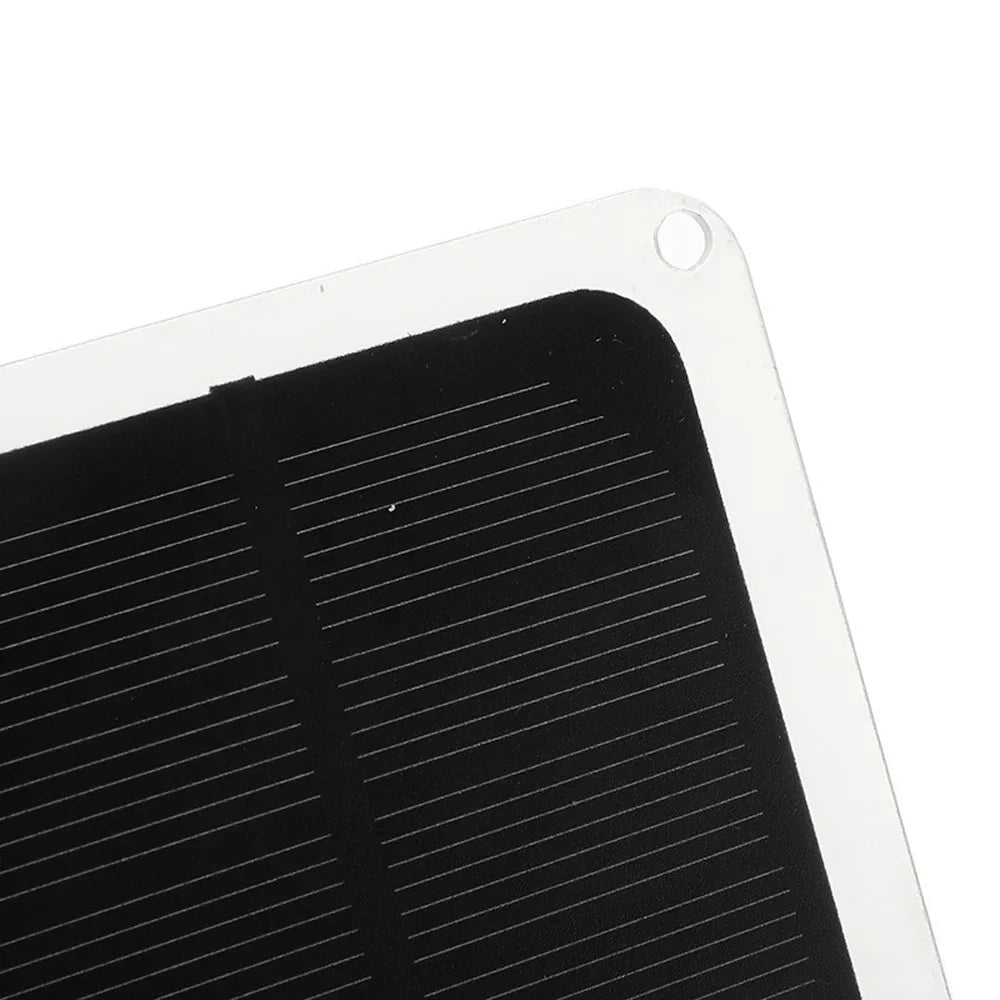 Fan Car Solar Portable Hiking Light 20W Panel, Solar moobody Camping Removable Power Recharger for