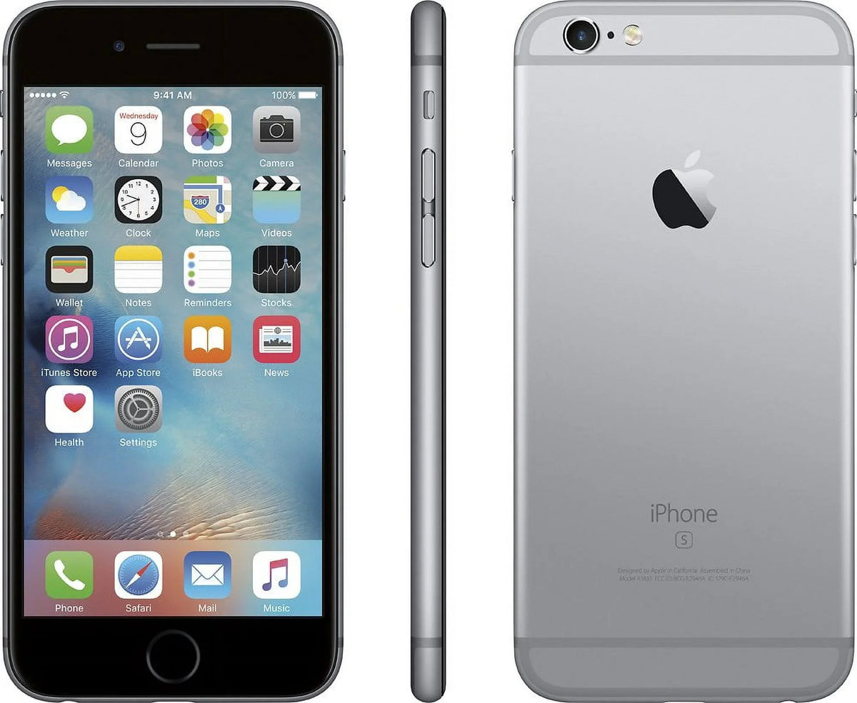 6s Wireless) 64GB Space iPhone (Refurbished: Pre-Owned Good) (Cricket Gray