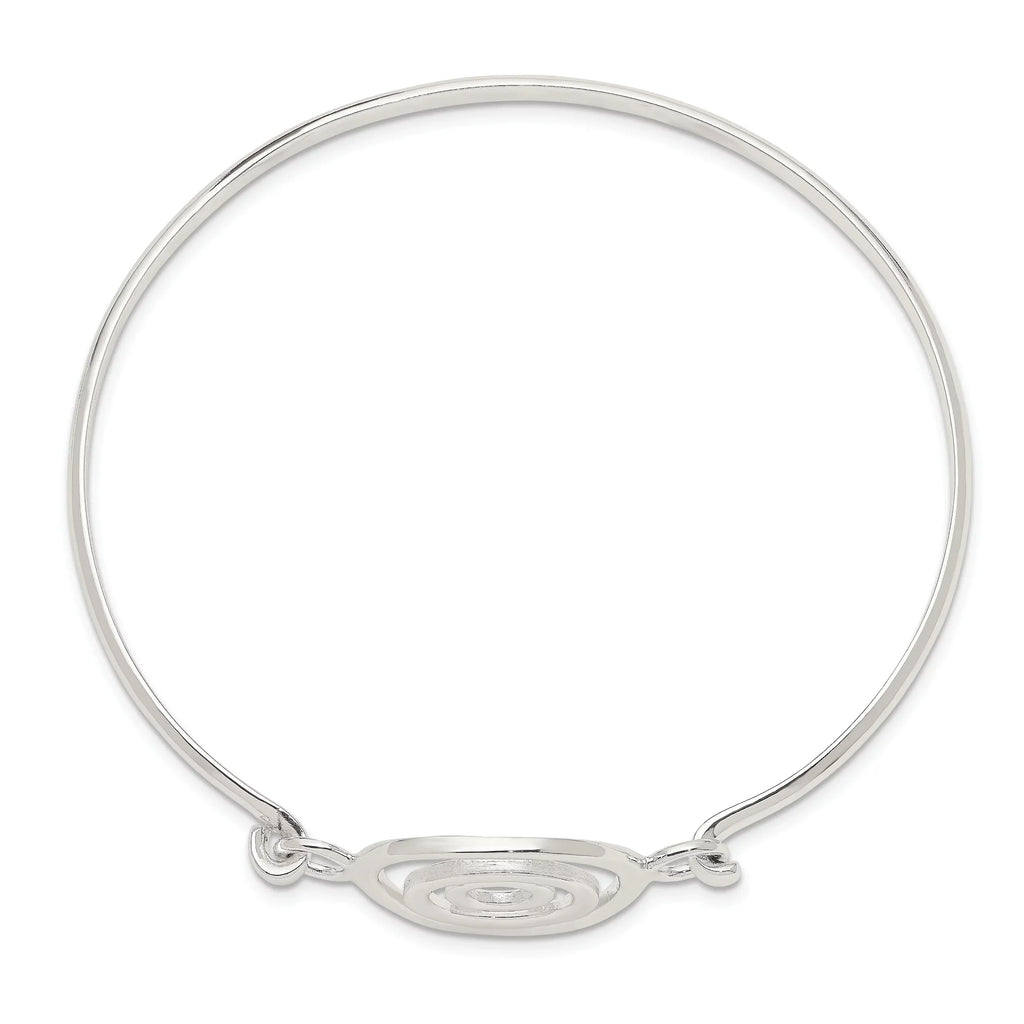 Bangle Bracelet Sterling Finejewelers Mutli-circle FJC Silver