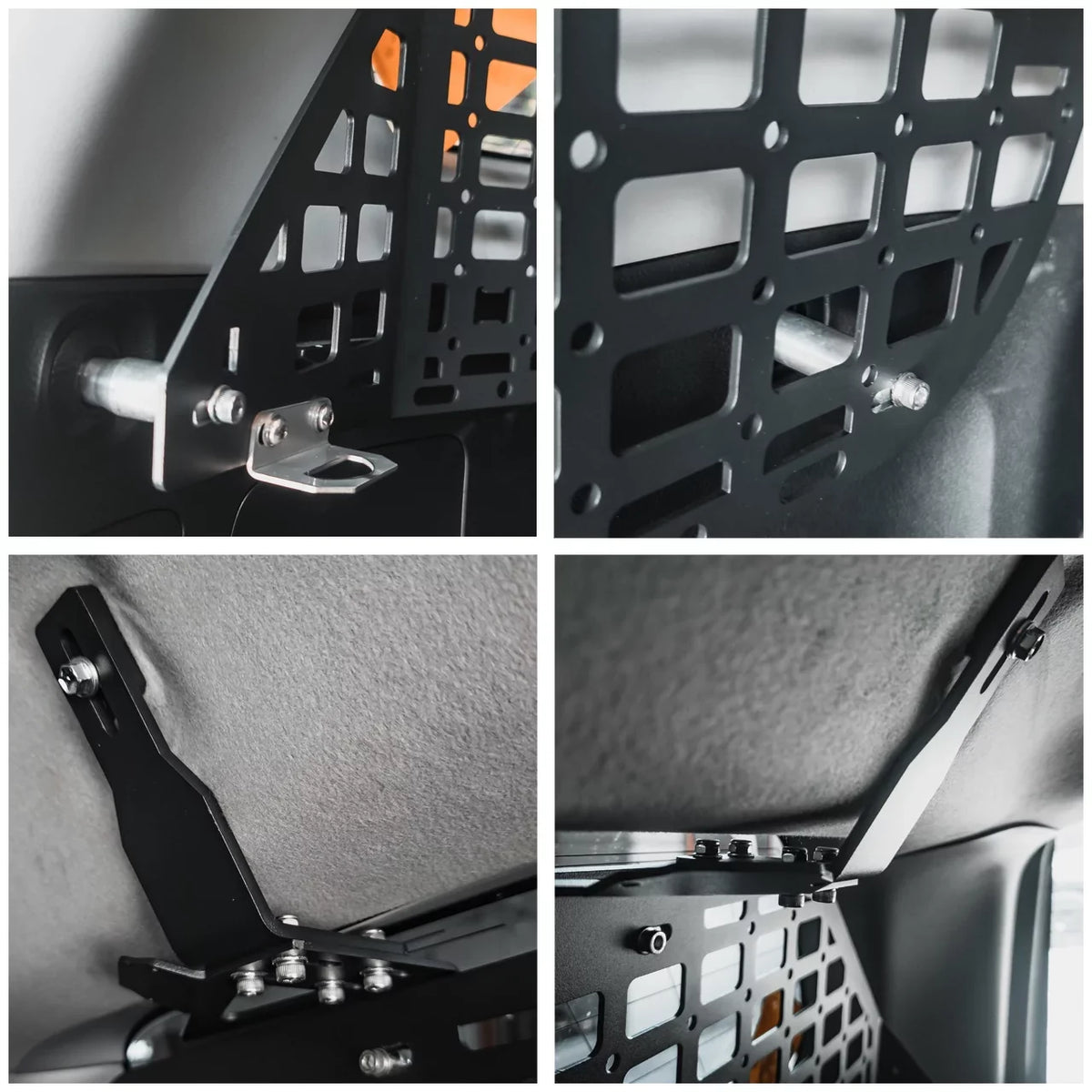 Black BAKOD Storage MSW100 Set Molle Shelf Toyota MSPS100 Window 4Runner 2010-2023 for Panel