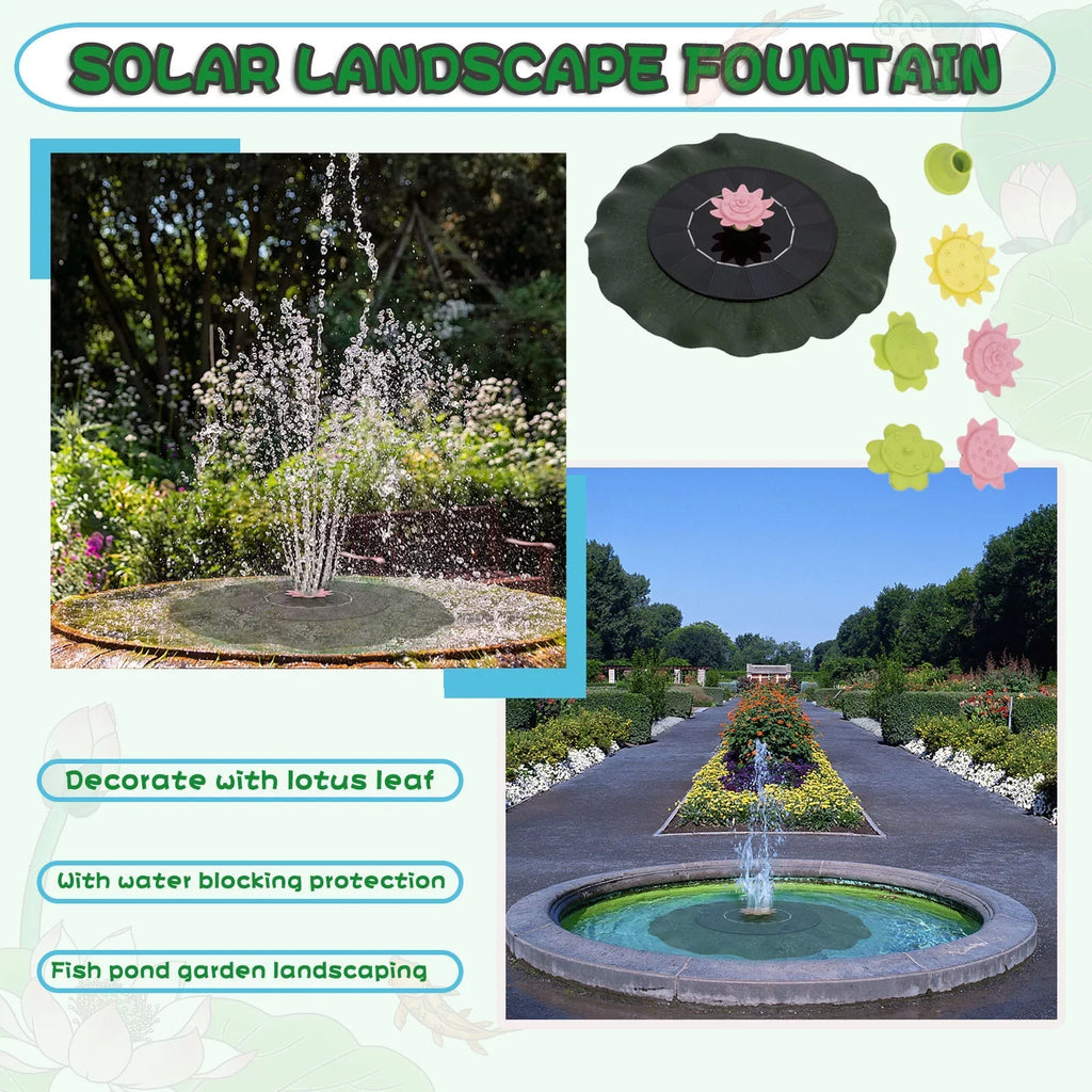 Sprinkler Pool Motion For Flower Swimming Solar Pond Sun Fountains Imitation Controlled Garden