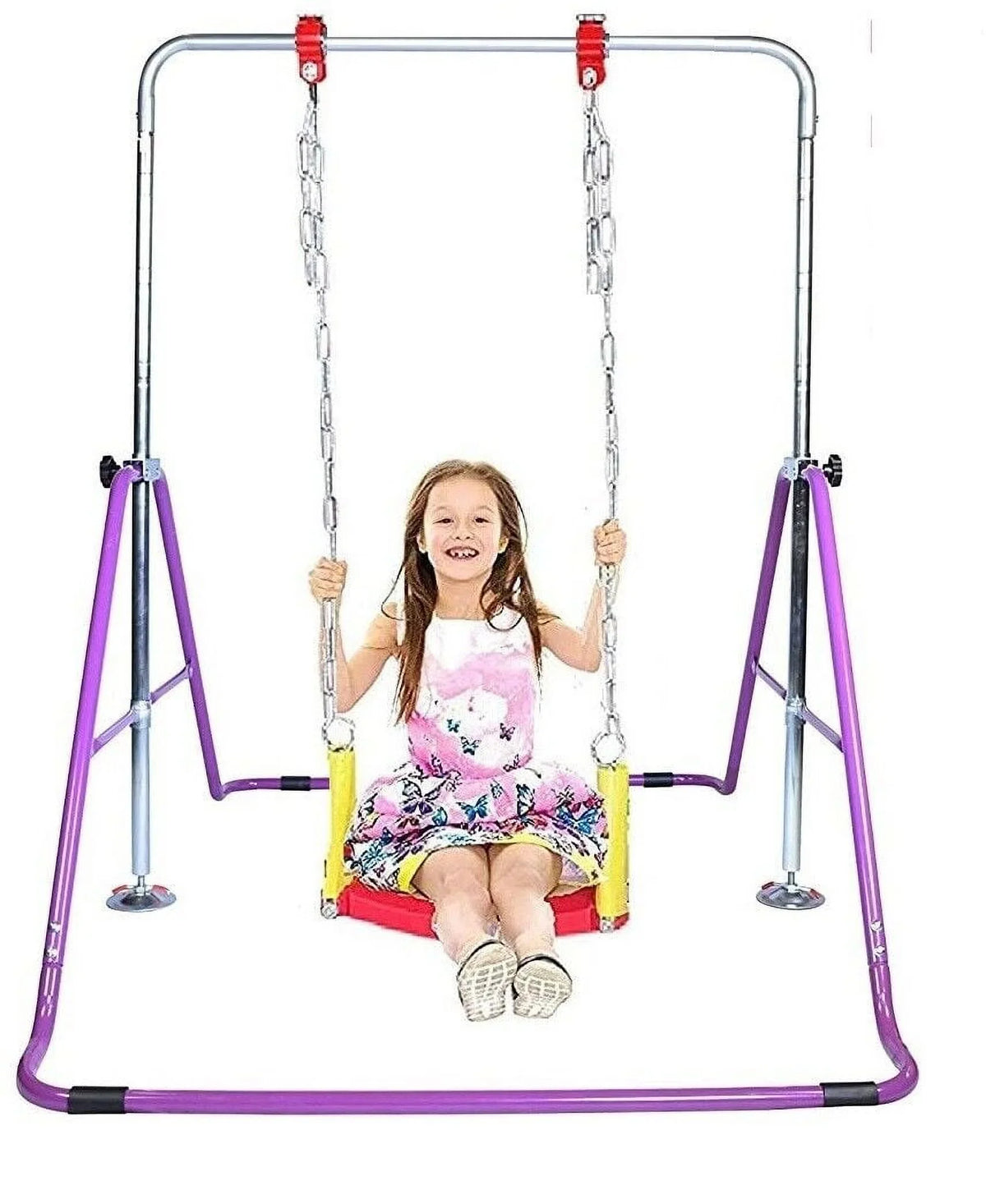 Bar Kids Horizontal Training Gymnastics - Gym Expandable Jungle Kip Set 3-in-1