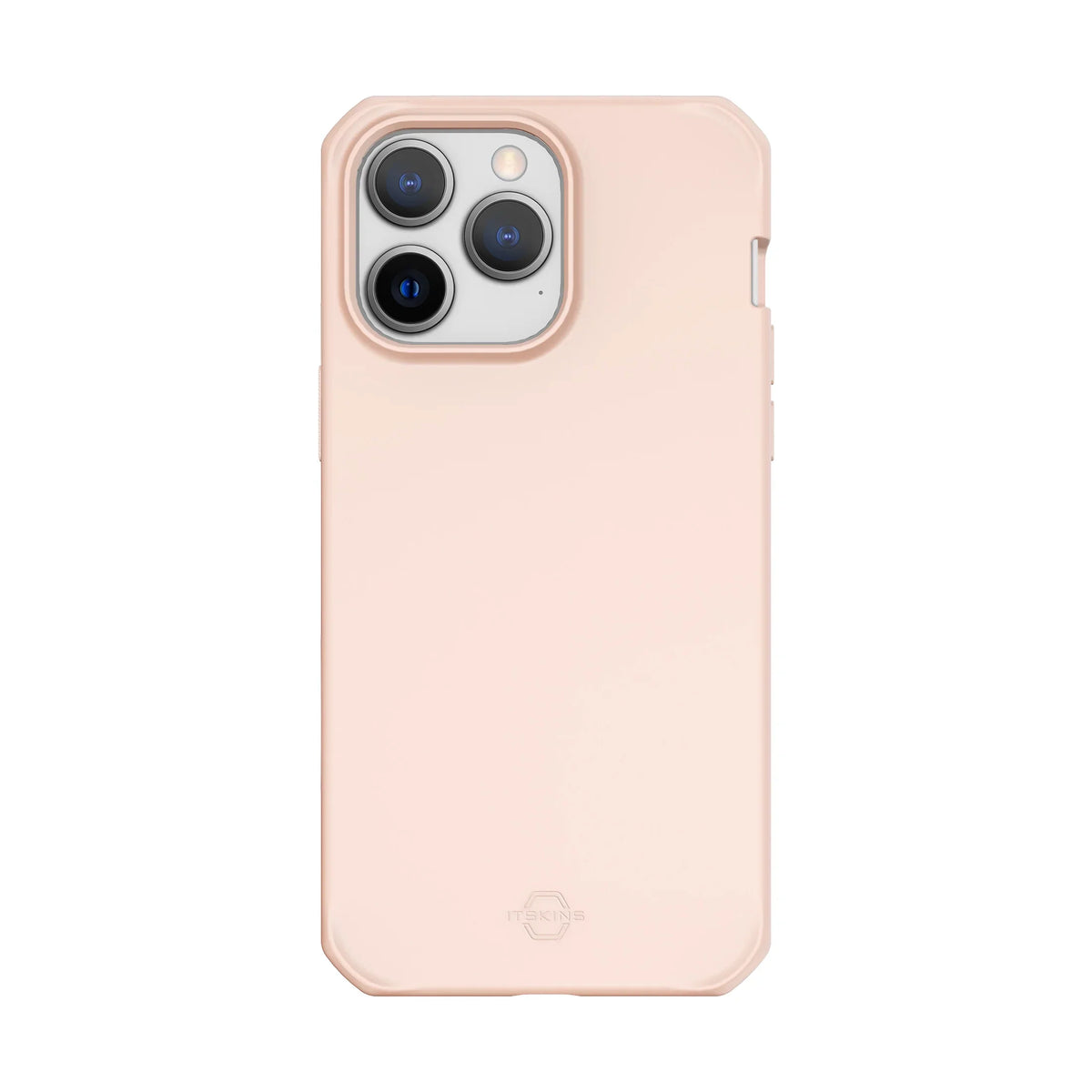 MAGSAFE LIGHT - CASE ITSKINS FOR COMPATIBLE - 14 (6.1") RECYCLED SILK SPECTRUM-R PINK MATERIALS 100% IPHONE SERIES PRO - -