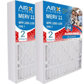 20x25x5 20x25x5 MPR & MERV USA Filter 7 Comparable AIRX 2 CLEAN Filter by with FPR 4501 AIR. Pack 1200 Premium 1000, Air 11 Compatible Furnace ReservePro to Made MPR FILTERS WICKED
