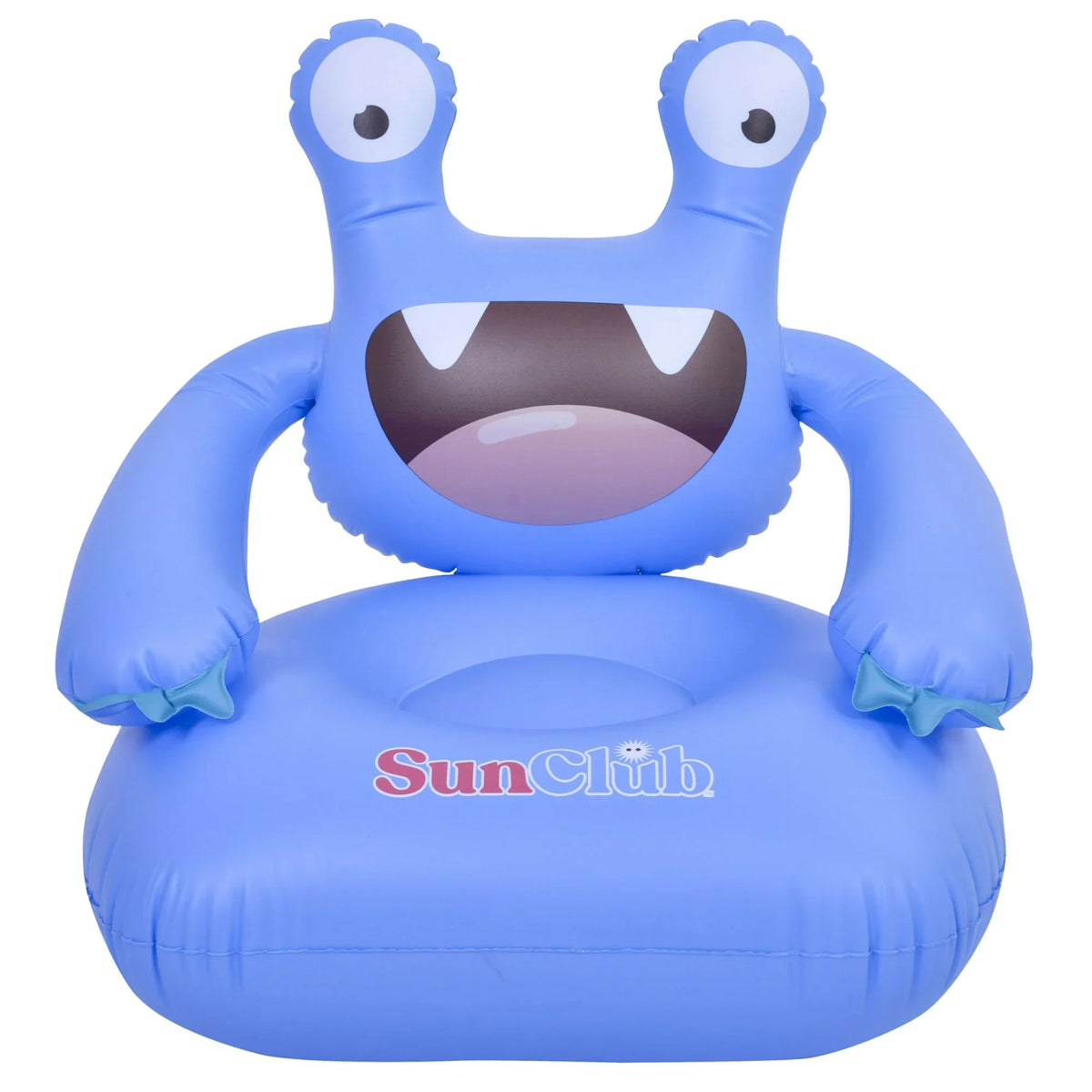 Kids Monster Poolside Chair Inflatable Blue 24"