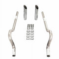 Car with Rear Muffler Exhaust Tip 2.5" Kit B Body SW Mopar No 62-74 Dual Exit
