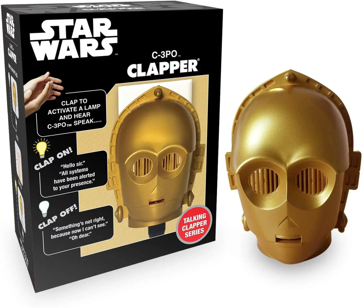 Sound Wars Talking Activated Star Clapper Switch C-3PO
