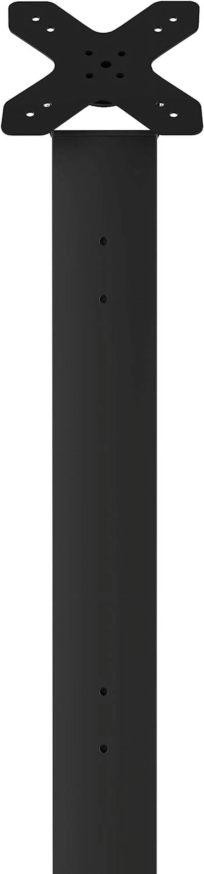 FEIRO Floor Base ADD-CHKB Premium (Black) VESA and Plate with Thin Profile Stand