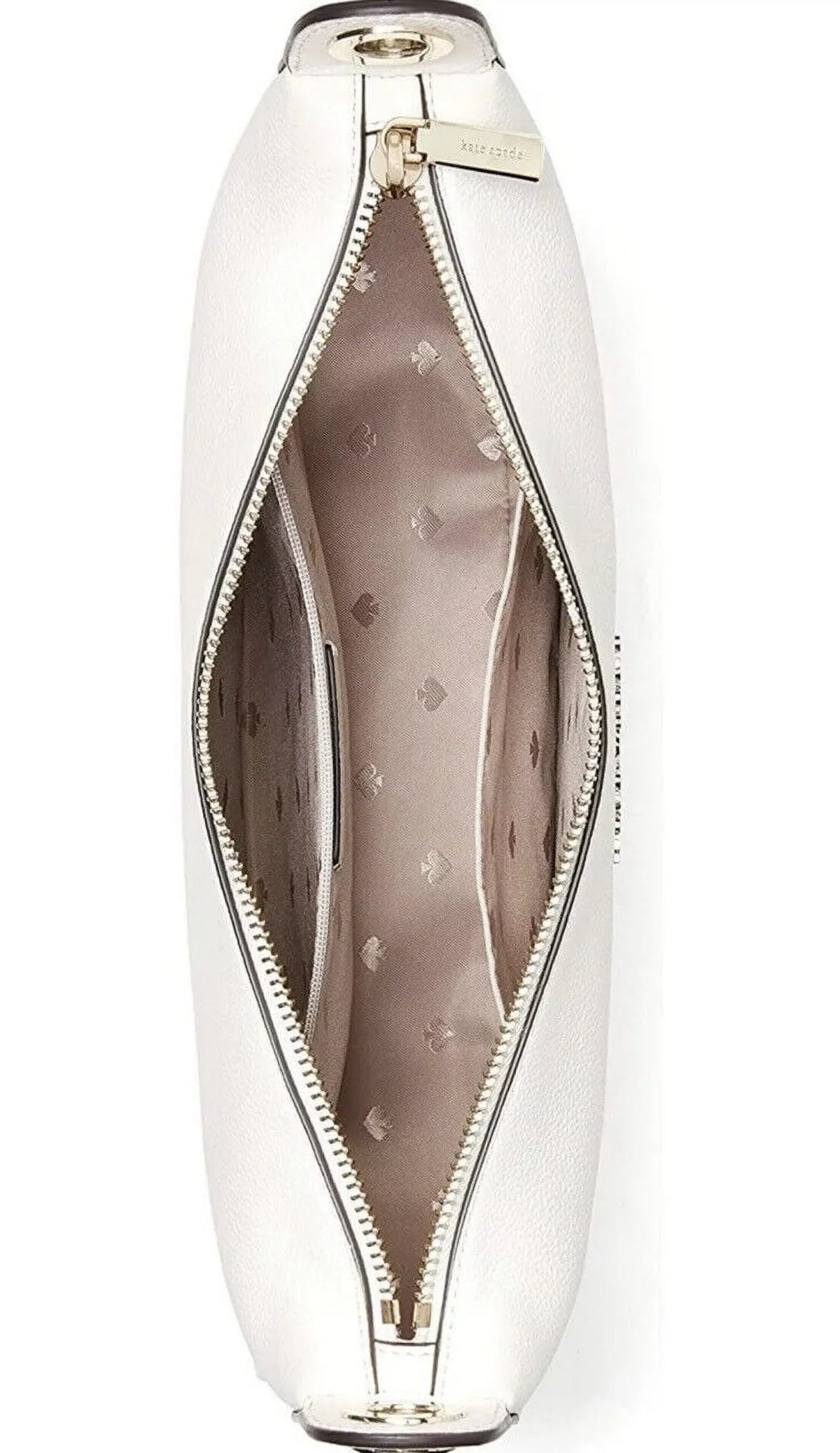 Parchment Bag Pouch + Kate Large Zip Crossbody Pebbled Rosie Spade Leather